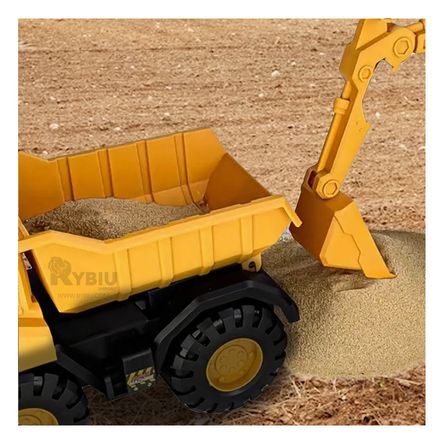 Carro Truck Volquete para Niños en Color Amarillo Carro Truck Volquete para Niños en Color Amarillo