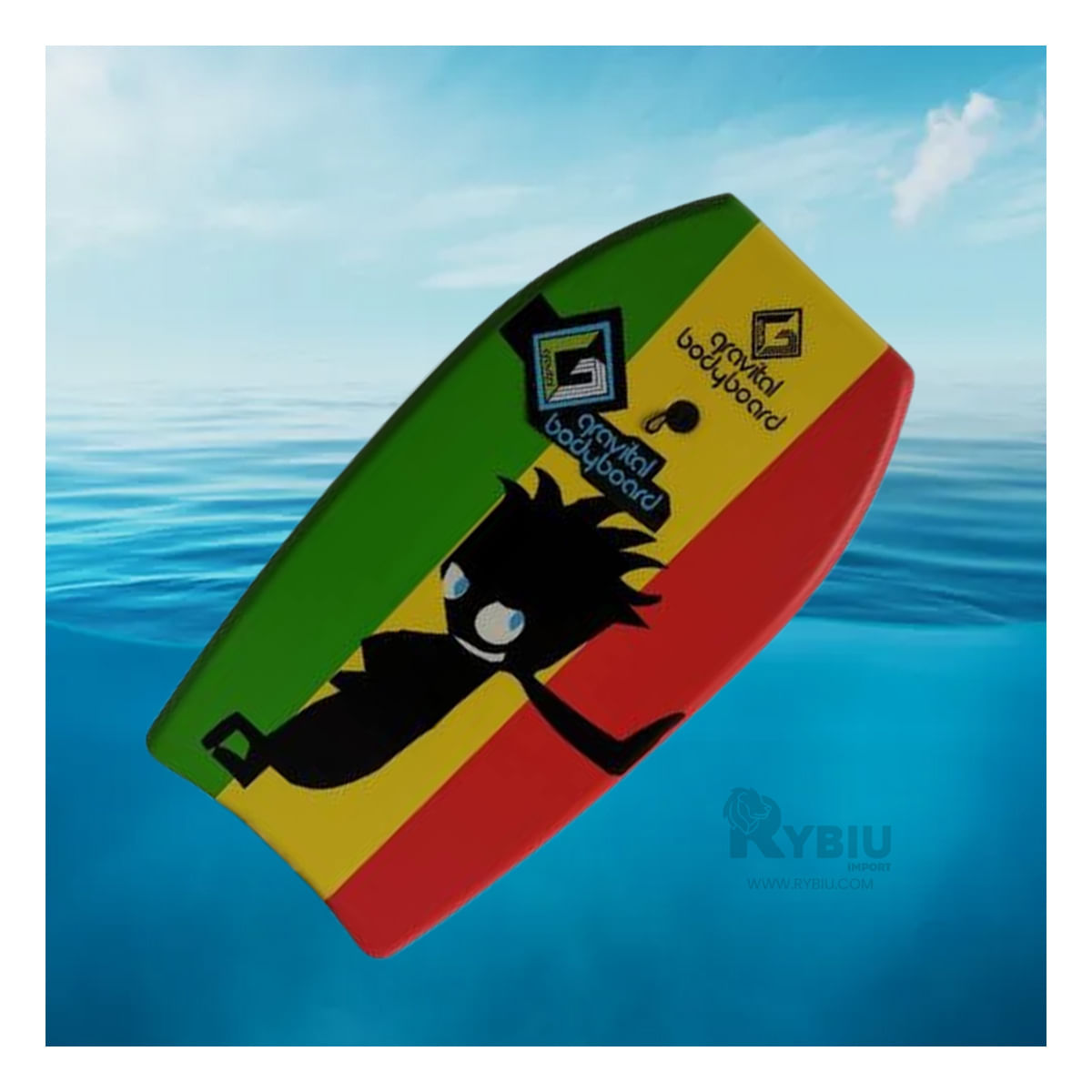 Body Board para Niños en Multicolor Y+Papel de Regalo