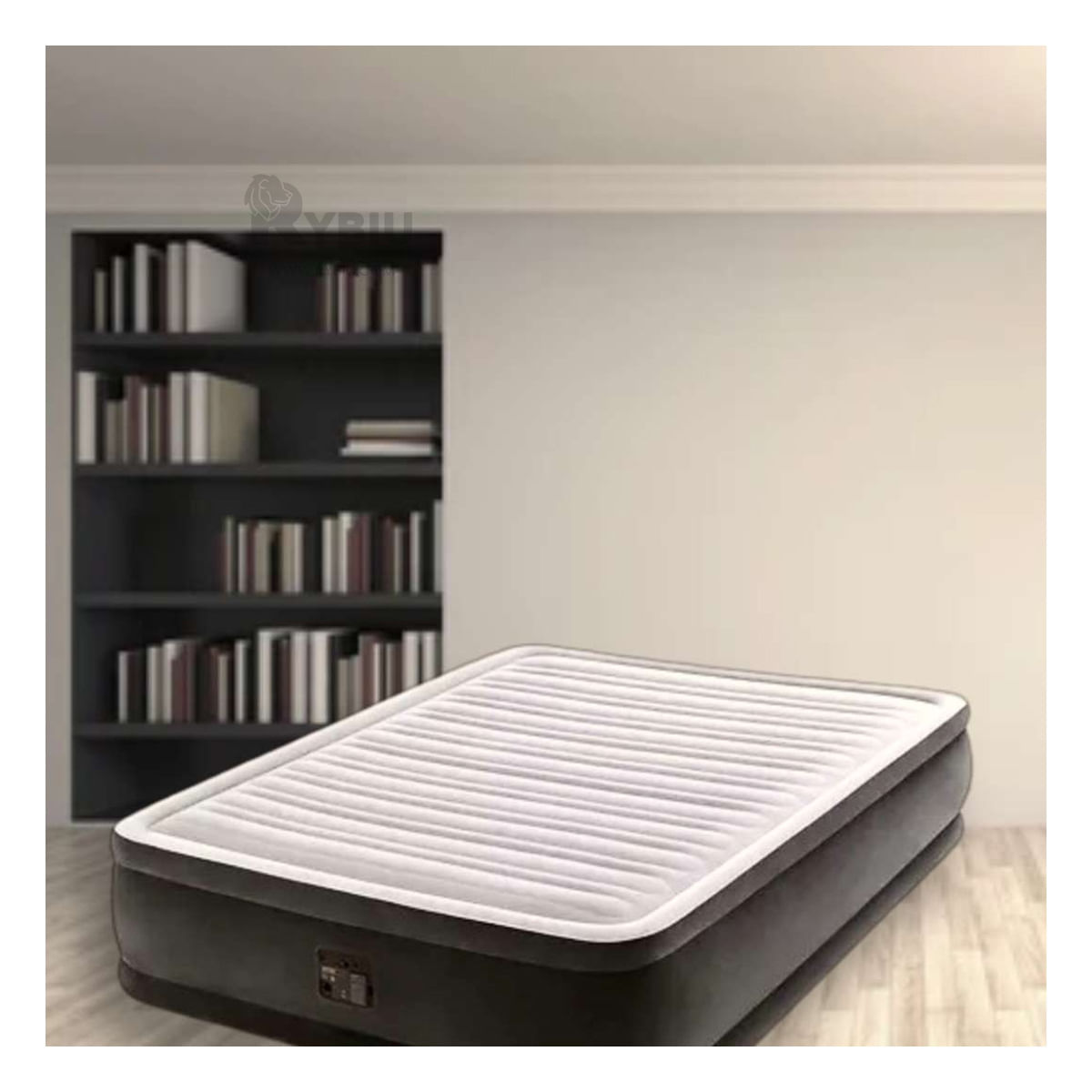 Colchon Cama Inflable de 2 Plazas de Gran Comodidad Blanco