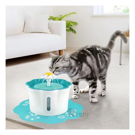 Fuente Moderna para Colocar Agua Color Verde Y+Agendita