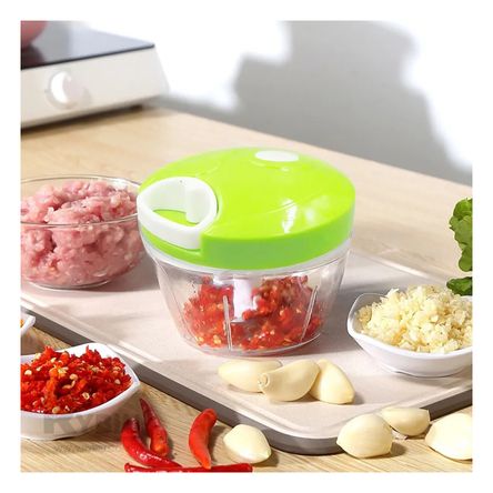 Picatodo Practico con Pita y Tapa Verde Picatodo Practico con Pita y Tapa Verde