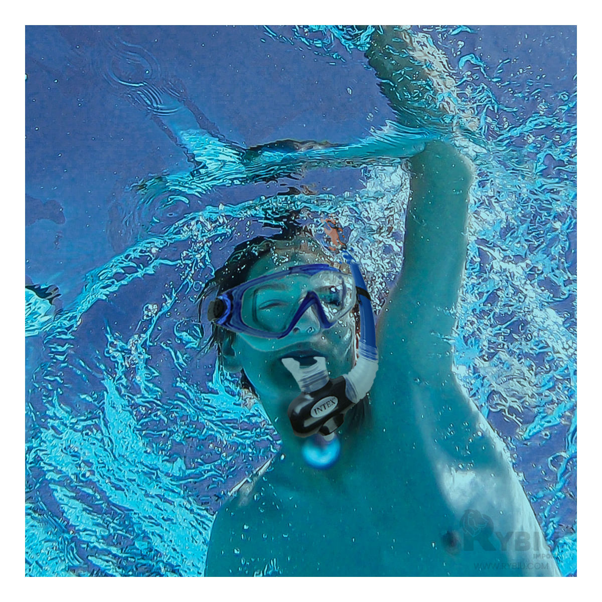 Set Comodo para Albercas y Piscinas en Tono Azul Y+Agendita