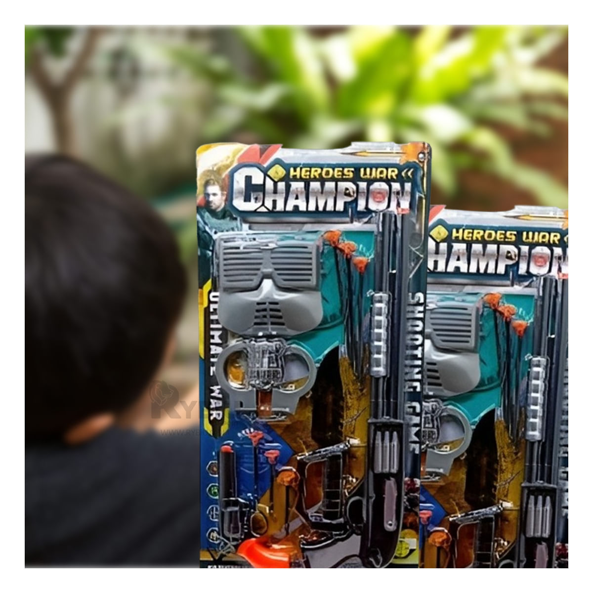 Set de Juego con Accesorios en Negro Y+Papel de Regalo