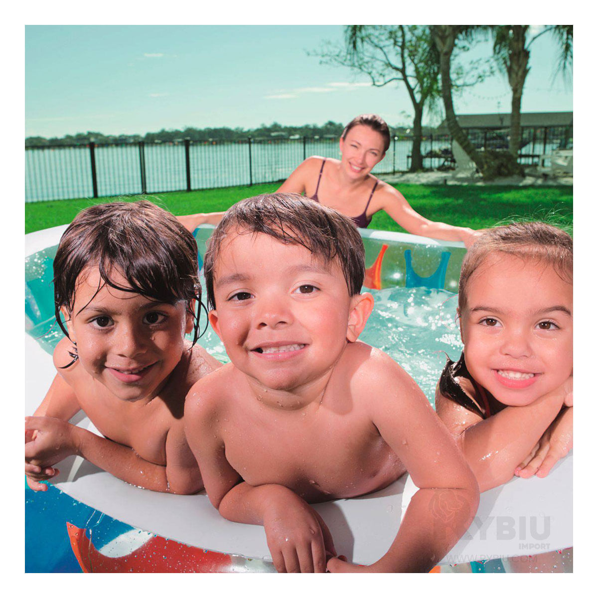 Piscina Maravilloso Eliptica en Multicolor Y+Agendita