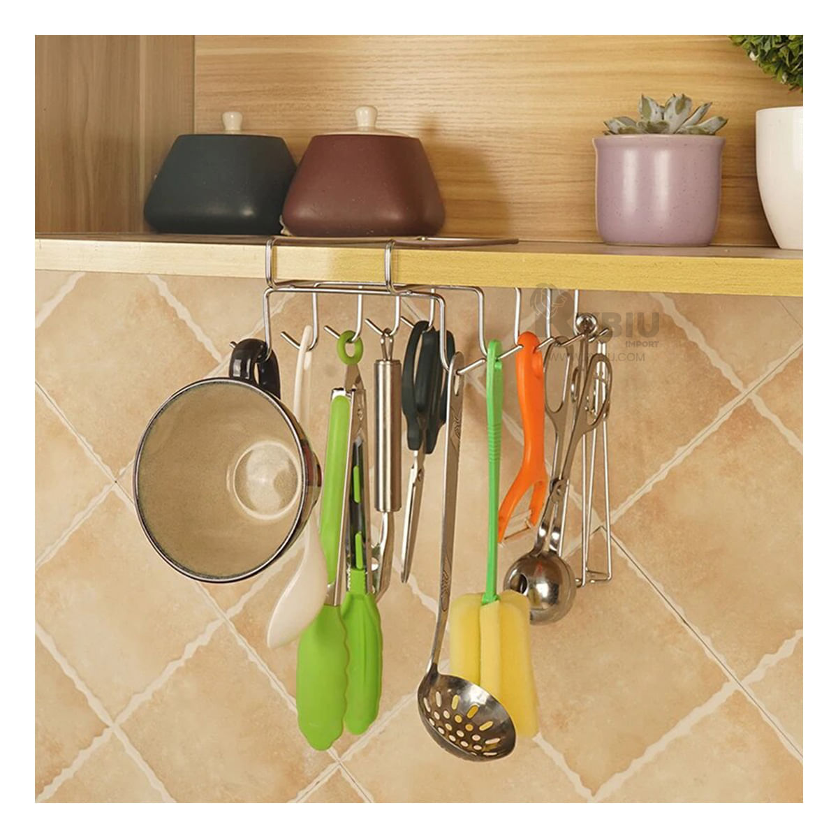 Soporte Util y Optimo de Tazas Resistente Y+Papel de Regalo