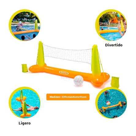 Net Inflable de Voley