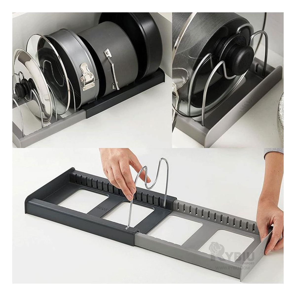 Soporte Util para Tapas de Acero Y+Agendita