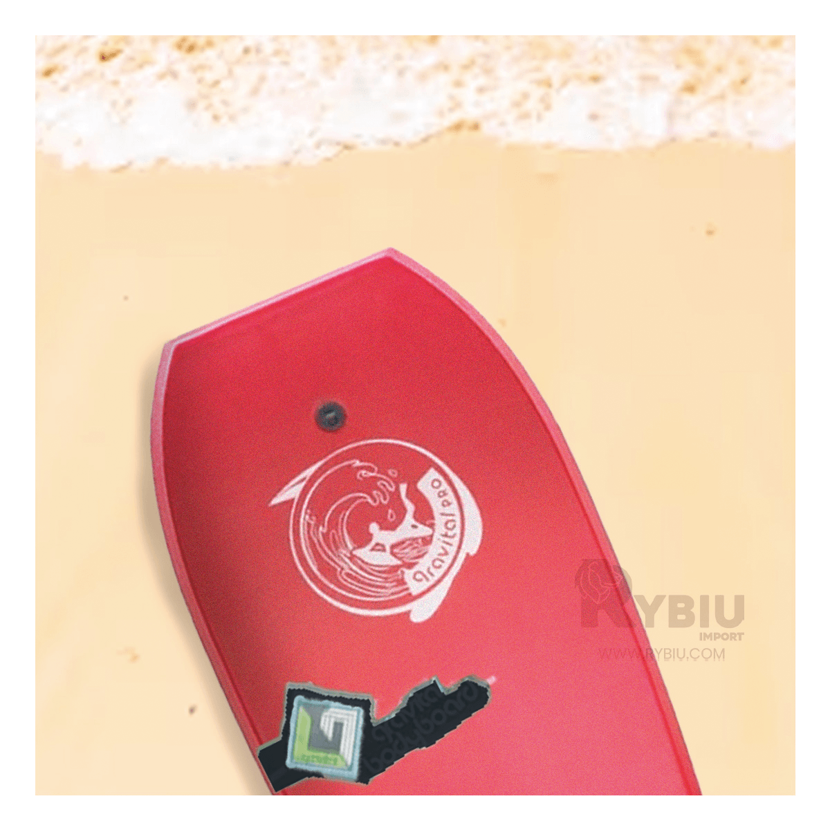 Tabla de Natacion 41"" GR-41 Dinamica de Color Rojo