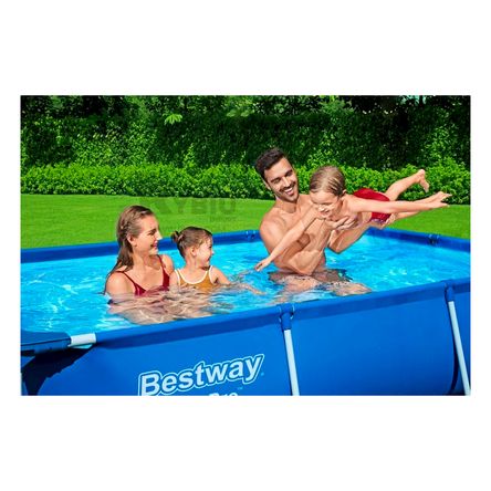 Piscina Espaciosa de Color Celeste Y+Agendita Piscina Espaciosa de Color Celeste Y+Agendita