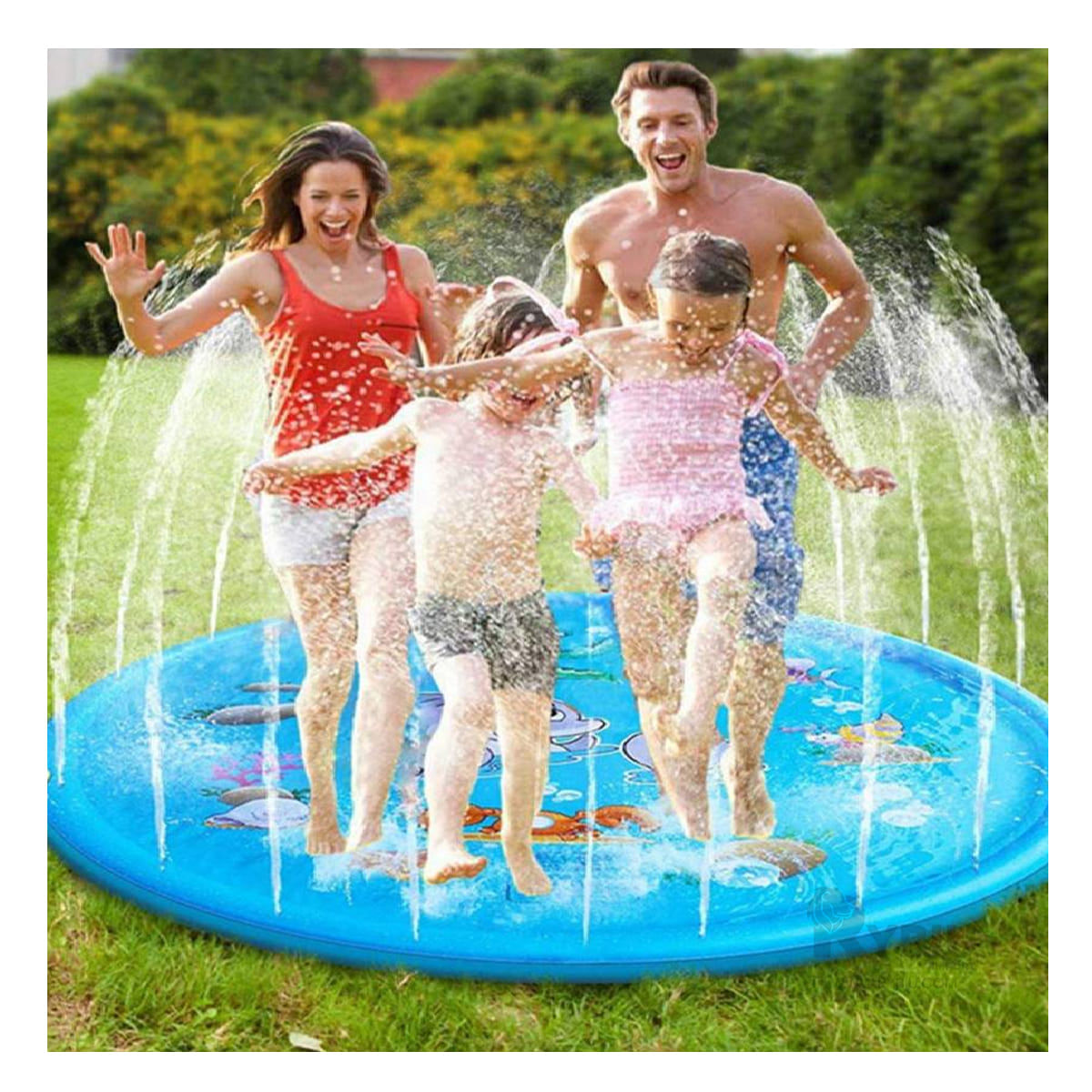 Piscina Portatil y Ligera de Color Azul Y+Papel de Regalo