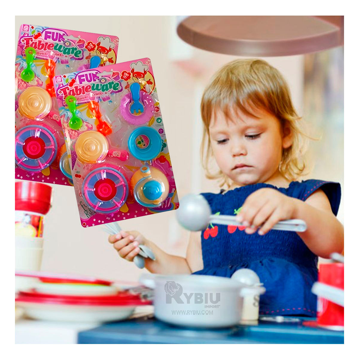 Set de Juego de Cocina Multicolor Y+Agendita