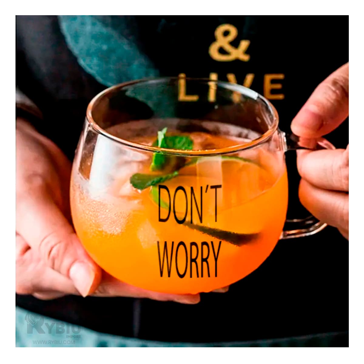 Taza para Bebidas Calientes en Transparente Y+Agendita