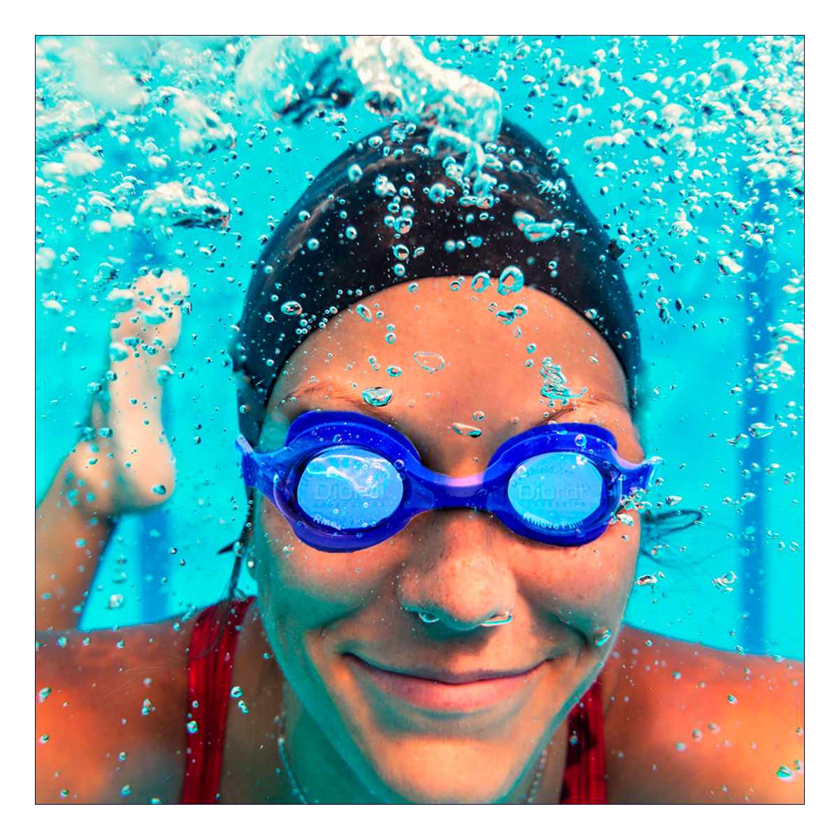 Lentes de Silicona Ajustable MG-1600 en Azul Y+Agendita