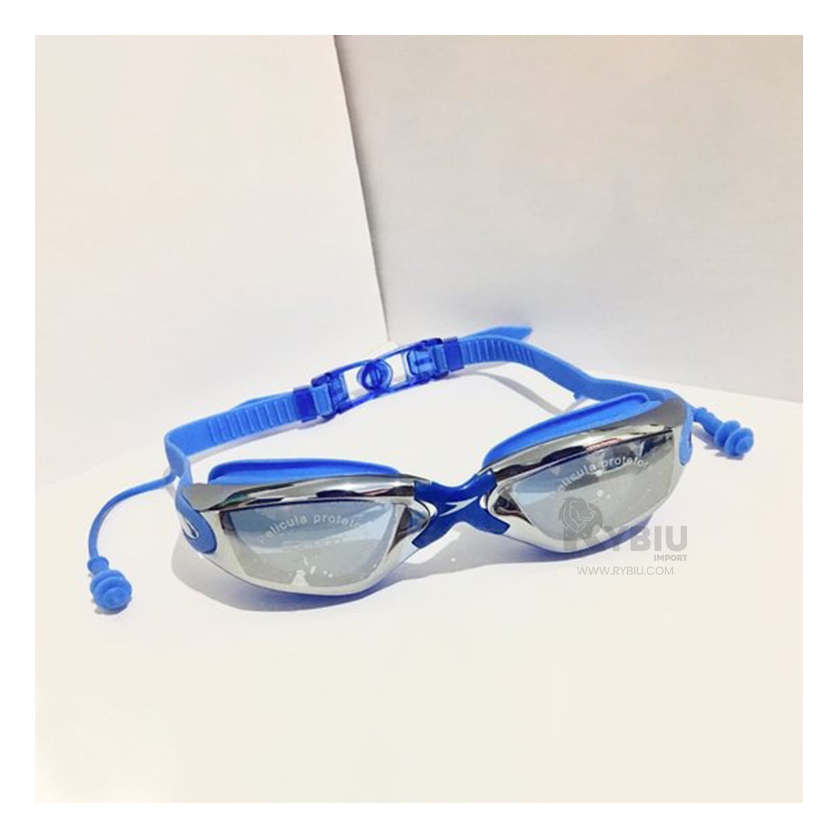 Lentes Manejables con Proteccion UV Color Azul Y+Stickers