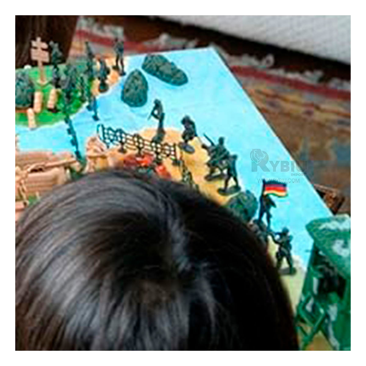 Set de Juguete Militar de Niños en Color Verde Y+Agendita