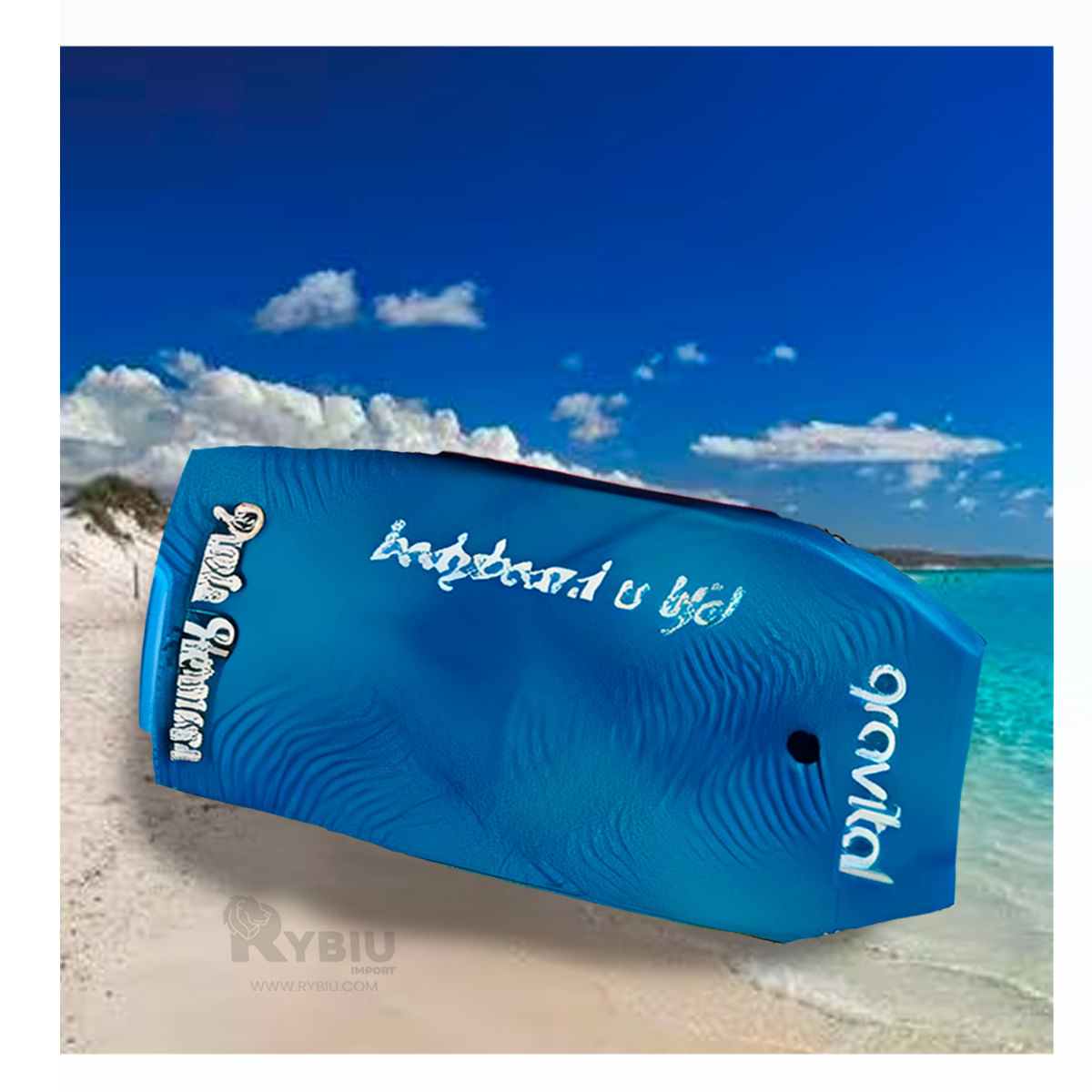 Tabla Infantil con Diseño Azul Y+Papel de Regalo