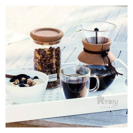 Taza para Cafe Espresso en Transparente Y+Stickers