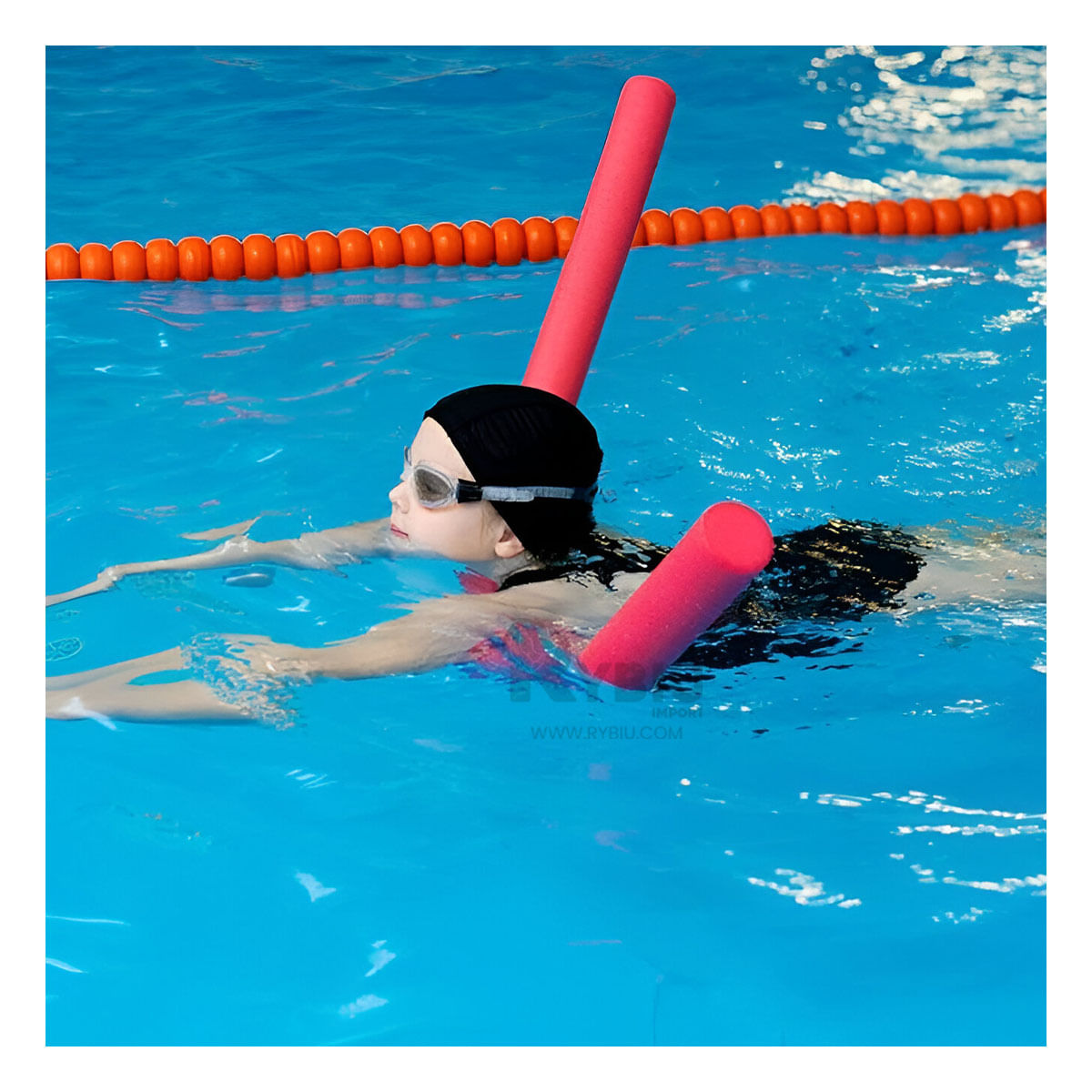 Tubo Compacto para Piscina en Multicolor Y+Papel de Regalo