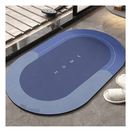 Tapete Lavable en Azul Acero Y+Agendita