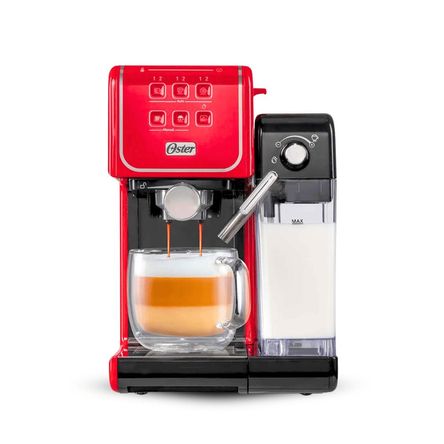 Cafetera automática PrimaLatte Oster 19 bares BVSTEM6801R