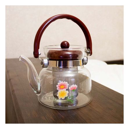 Jarra de Vidrio para Cafe y Te de 600 ml Transparente Jarra de Vidrio para Cafe y Te de 600 ml Transparente