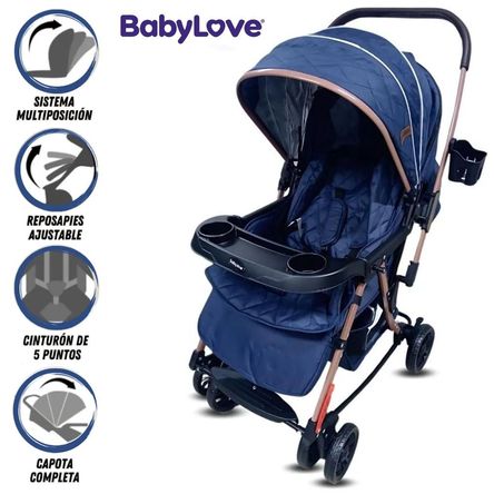 Coche Mecedora de Lujo «SEULGI» Blue