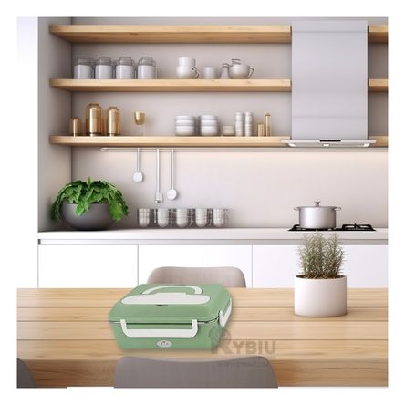 Lonchera Electrica Compacta de Color Verde