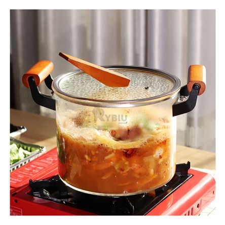 Olla de Alta Calidad de Color Transparente Y+Papel de Regalo