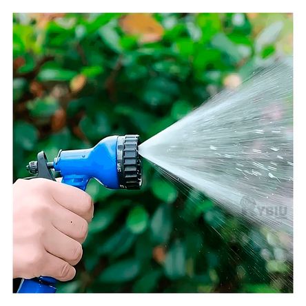 Manguera Resistente Expandible de 22 Metros en Color Azul Manguera Resistente Expandible de 22 Metros en Color Azul