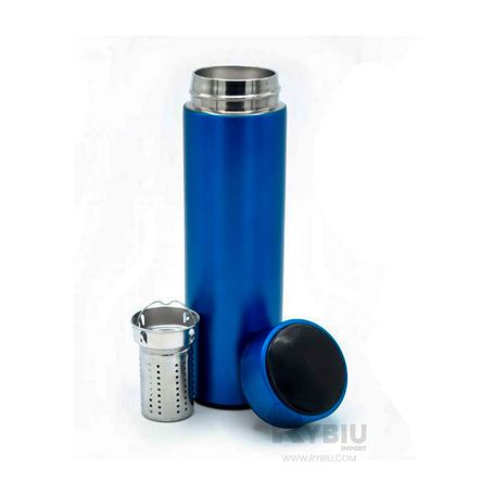 Termo Practico Funcional en Color Azul Y+Agendita