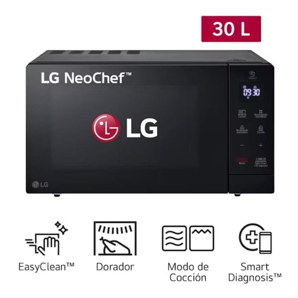 HORNO MICROONDAS LG - MH7032JAS 30 LITROS