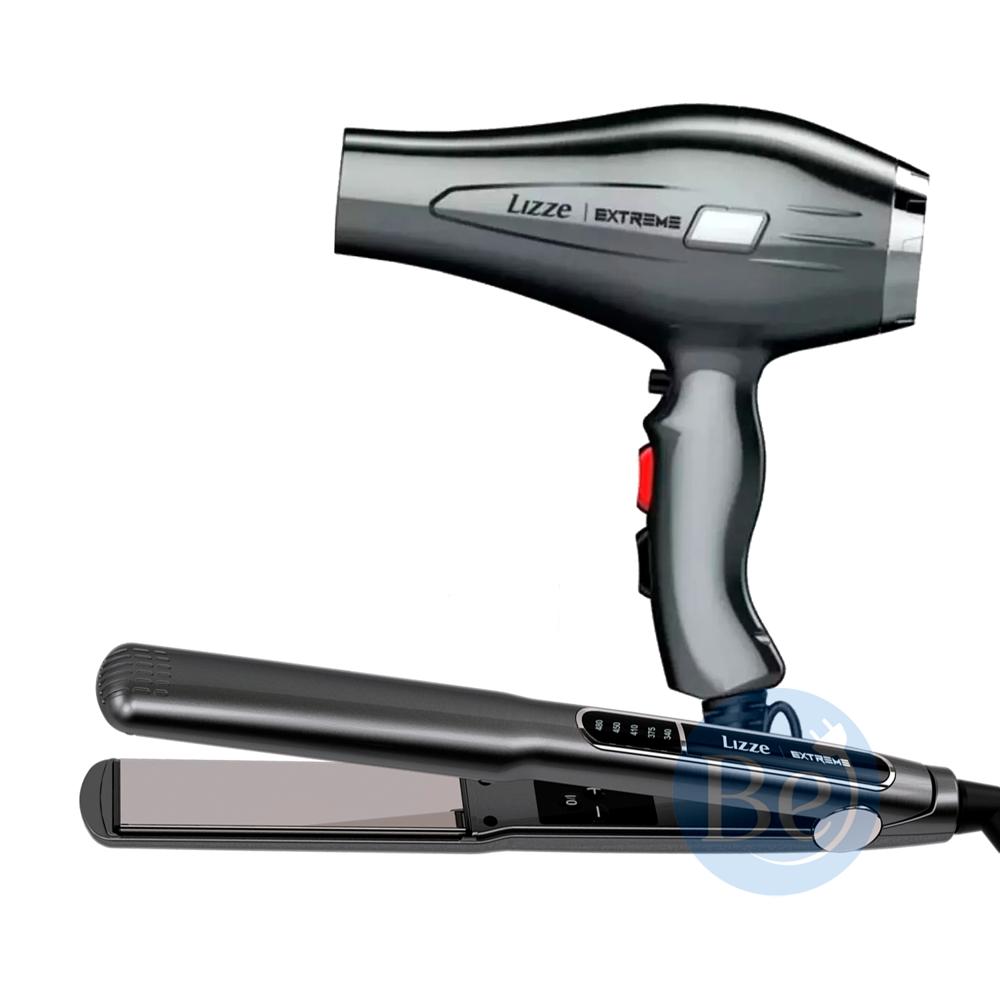 Combo Lizze EXTREME Alisadora y Secador de 2400 Watts