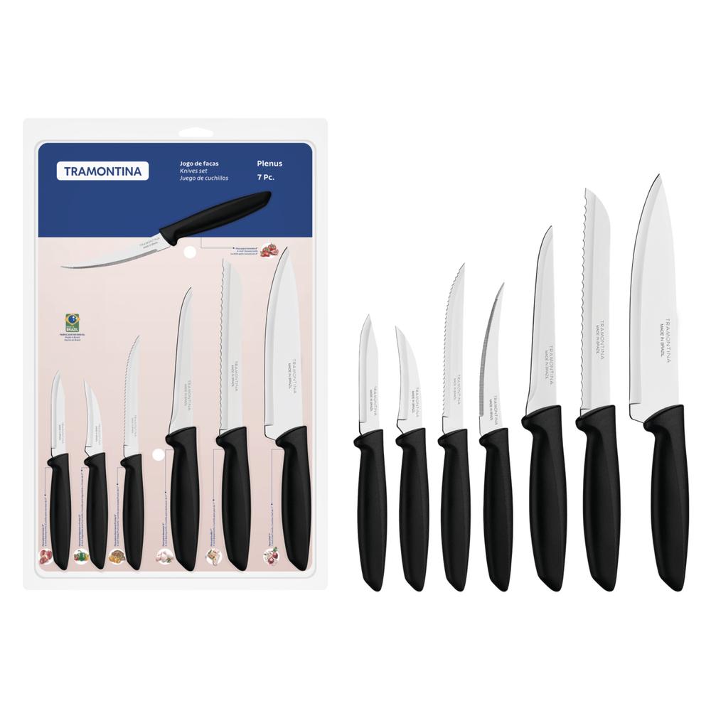 Juego de Cuchillos Tramontina Plenus 7 Piezas