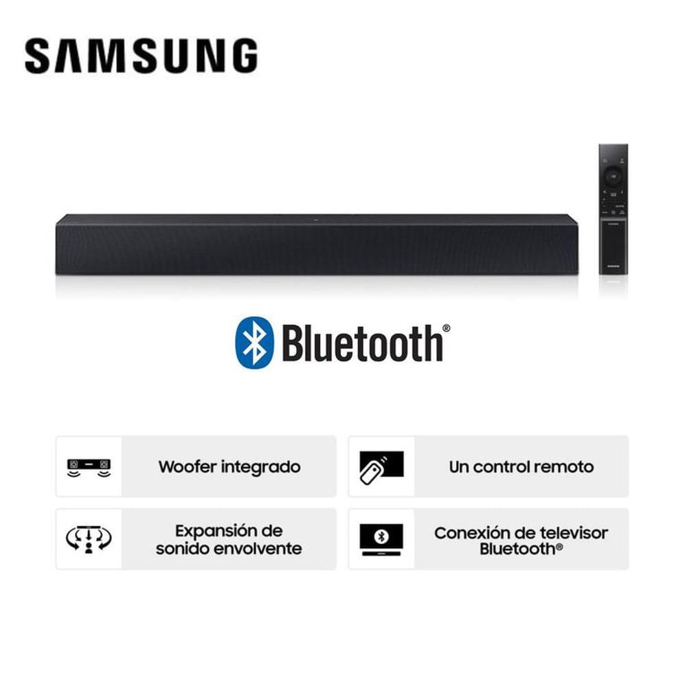 SOUNDBAR SAMSUNG 2.0 CH HW-C400/PE  - NEGRO