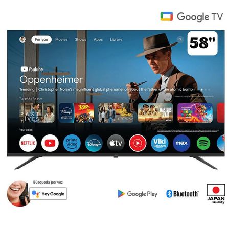 TELEVISOR JVC 58 LT-58KM548 UHD 4K GOOGLE TV