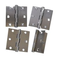 Bisagra Acero Inoxidable SS304 3x3x2mm 12 unidades Werken