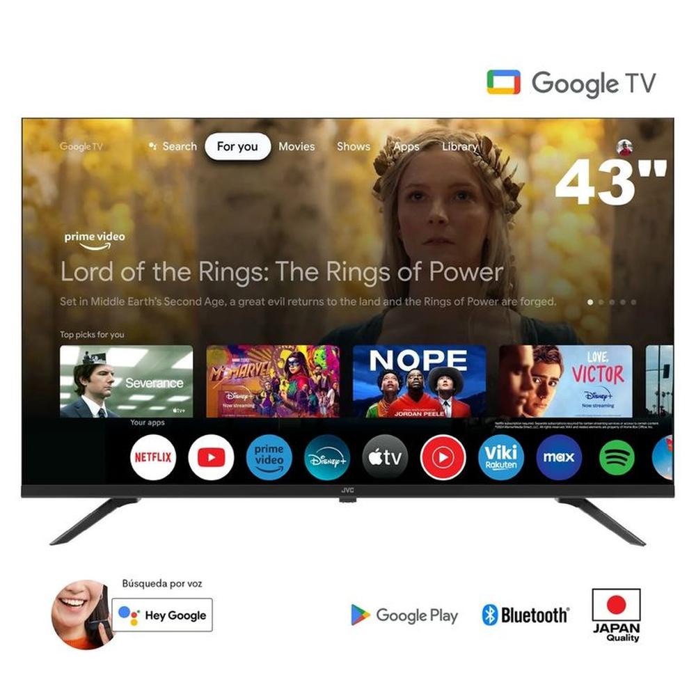 TV  43''JVC LT-43KM348N SMART FHD GOOGLE TV