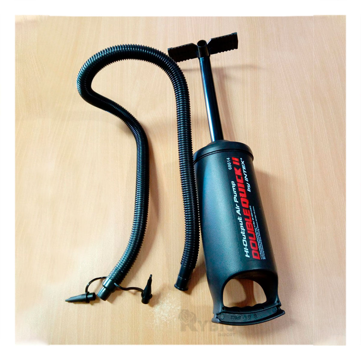 Inflador Facil de Usar de 14 Pulgadas Color Negro Y+Stickers