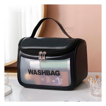 Cosmetiquera Rectangular Negra Cosmetiquera Rectangular Negra