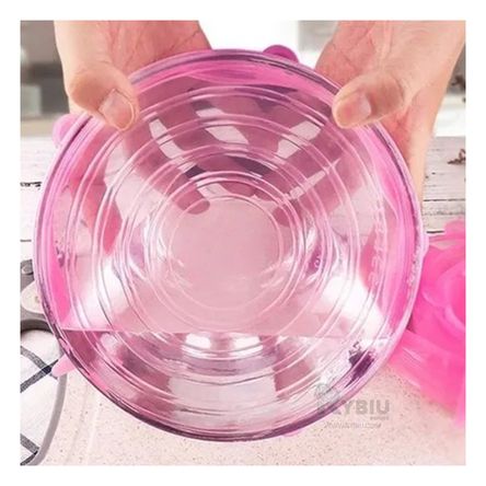 Cubiertas de Silicona Reutilizables en Rosado