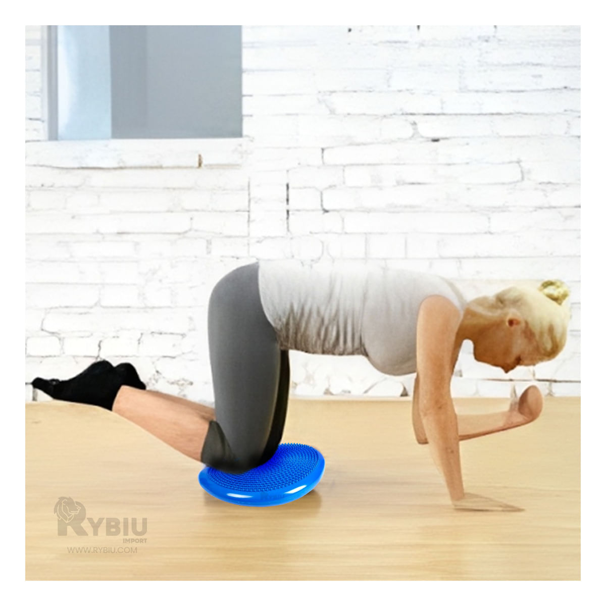 Disco Balance Balancin Funcional de Color Azul