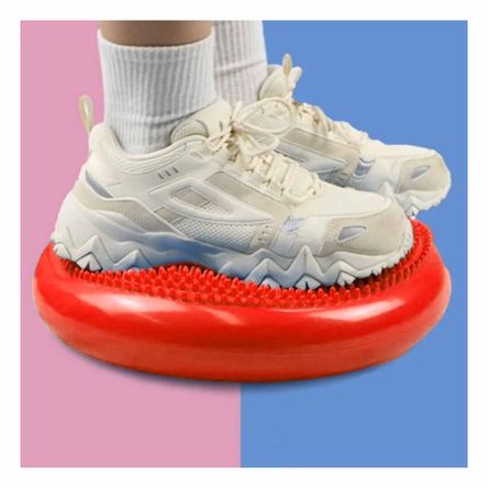 Disco de Balanceo y Equilibrio en Color Rojo Disco de Balanceo y Equilibrio en Color Rojo