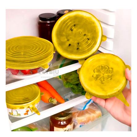 Cubiertas Flexibles de Silicona Amarillo Y+Papel de Regalo