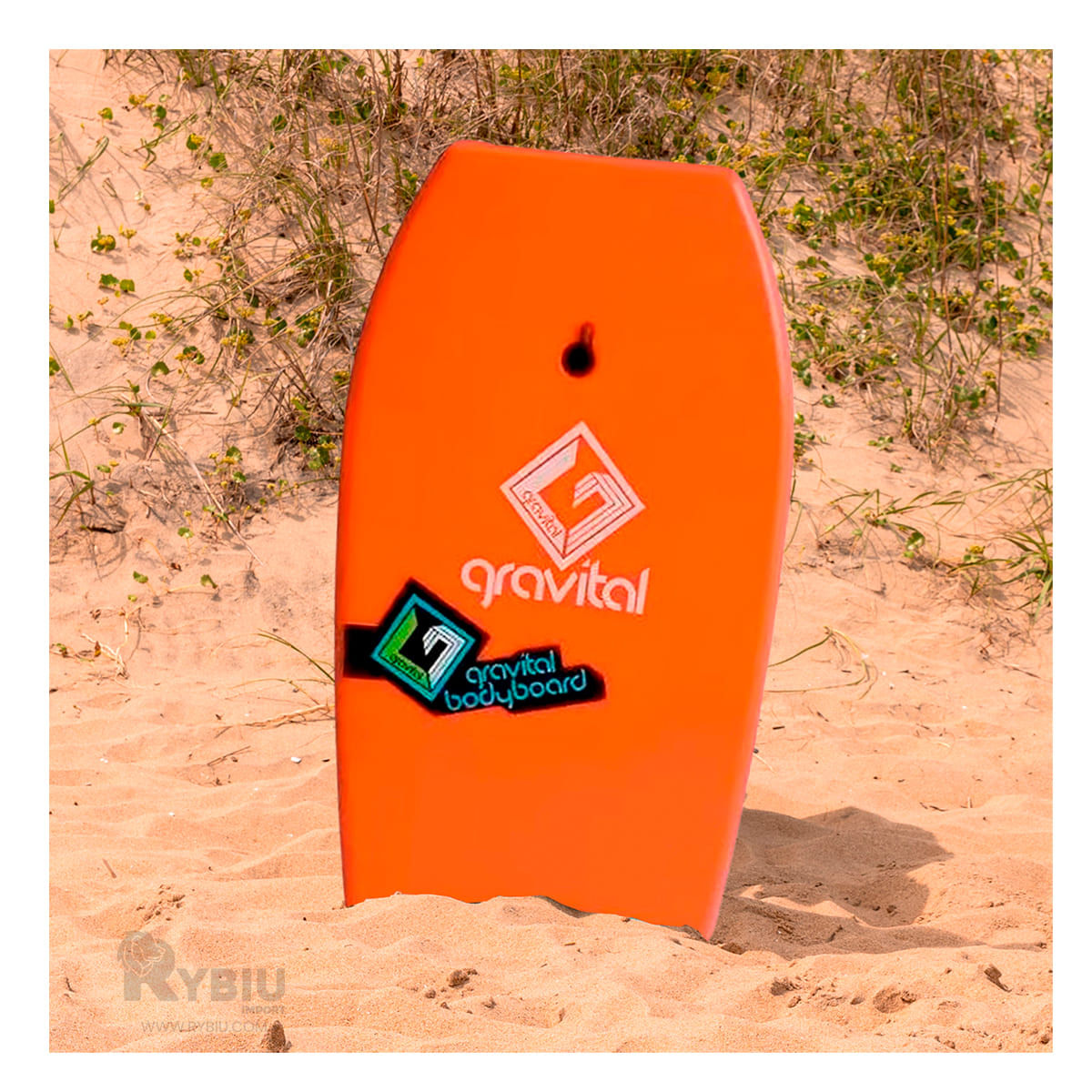 Bodyboard Moderno y Util Deportivo en Color Anaranjado