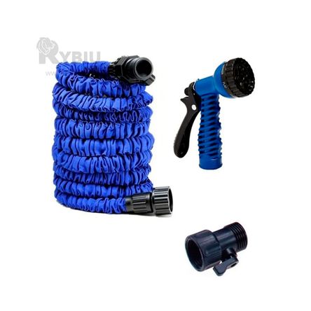 Manguera Retractil en Color Azul Y+Stickers