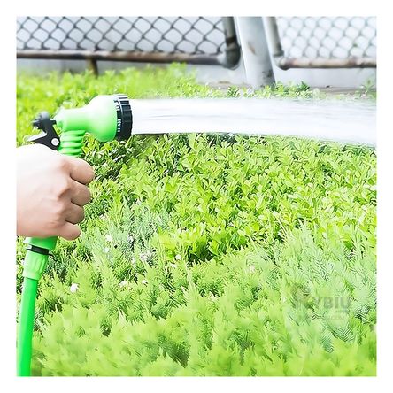 Manguera para Jardin Elastico en Verde Y+Papel de Regalo Manguera para Jardin Elastico en Verde Y+Papel de Regalo