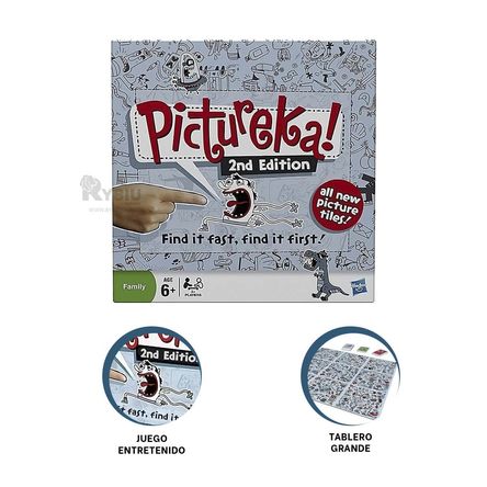 Juego de Mesa para la Familia en Multicolor Y+Stickers