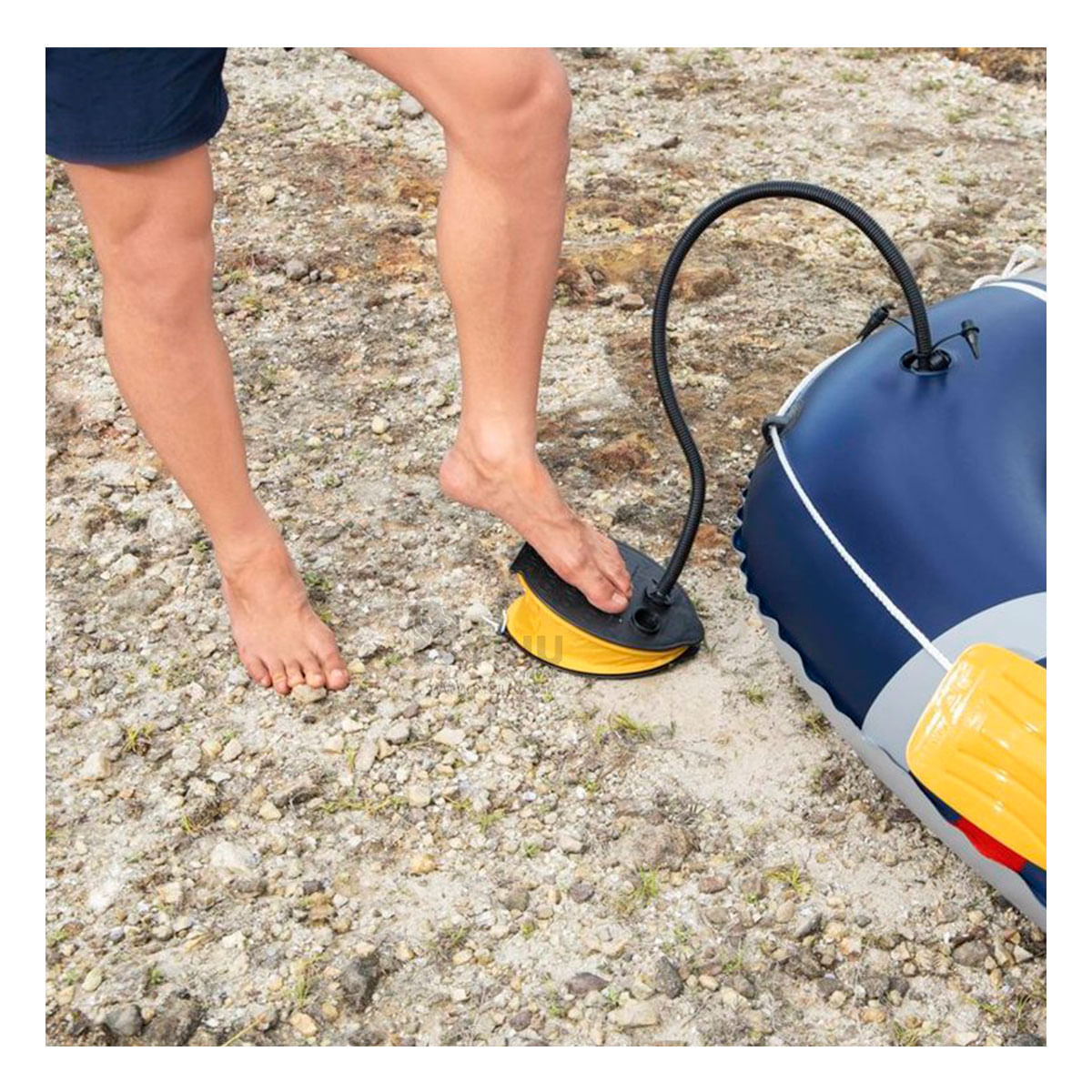 Inflador Multifuncional en Negro Y+Papel de Regalo