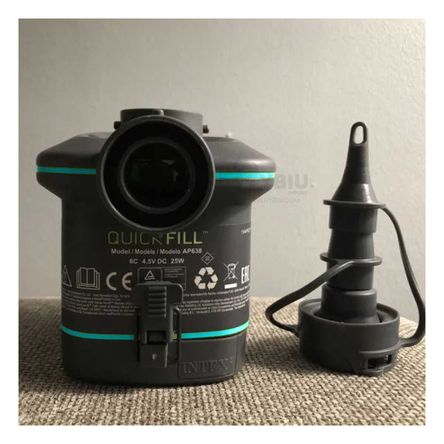 Inflador Portatil y Electrico en Color Negro Y+Agendita Inflador Portatil y Electrico en Color Negro Y+Agendita