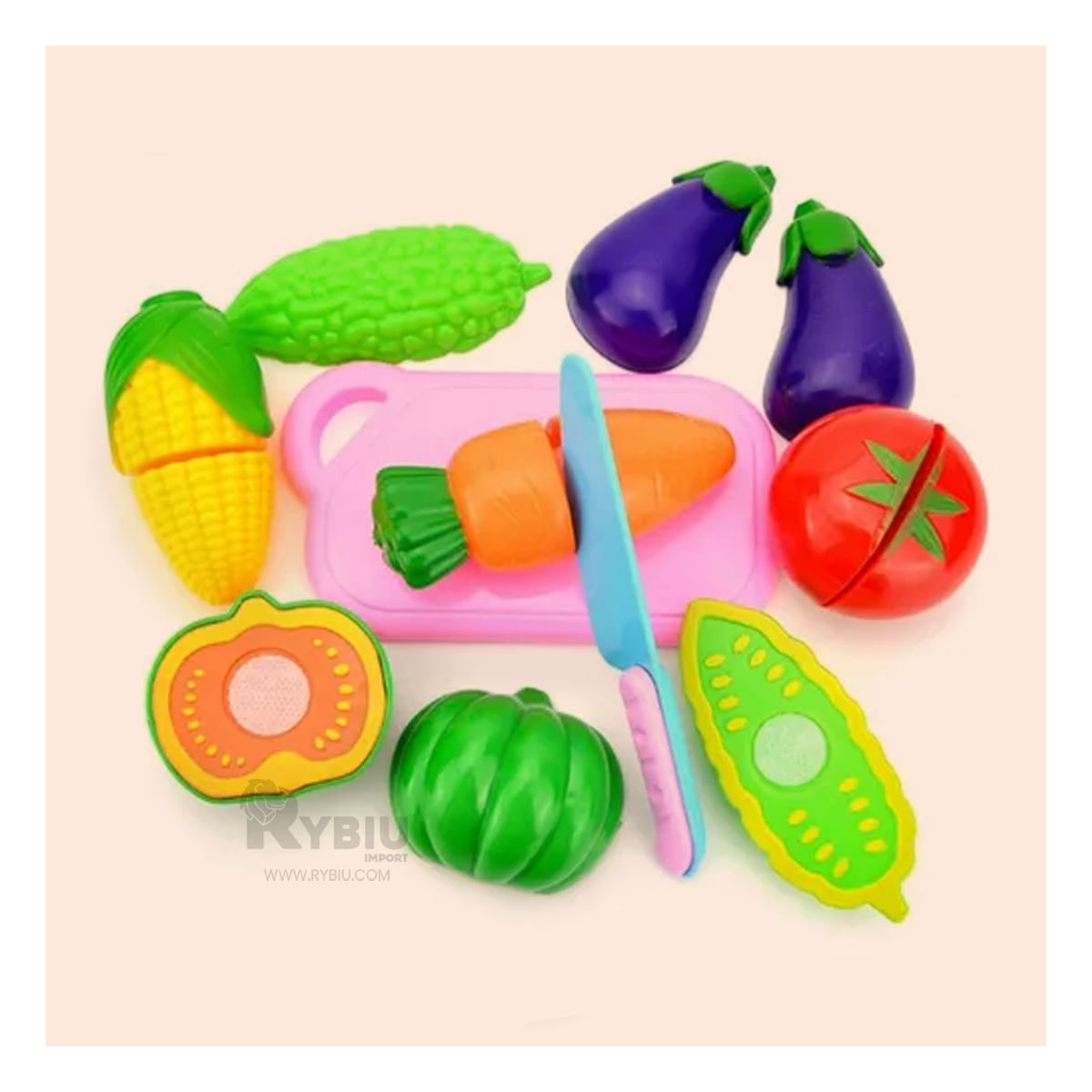 Pack Vegetales y Bandeja en Multicolor Y+Agendita